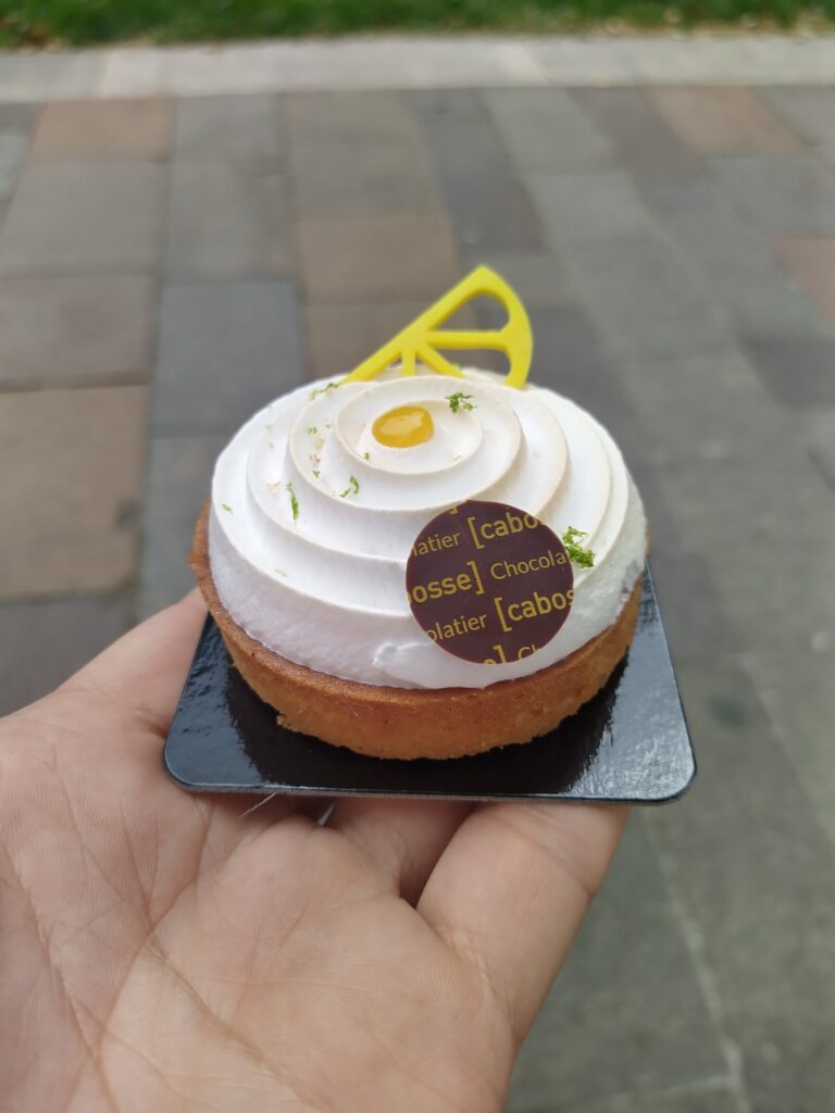 Tarte au citron Patisserie Caboss