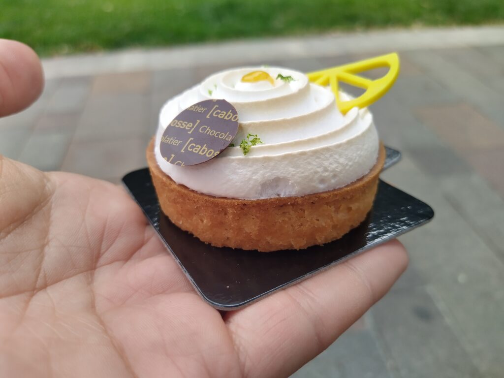 Tarte au citron Patisserie Caboss